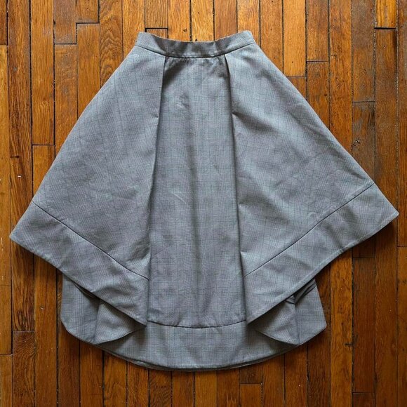 C/MEO Collective Sample Oversized‎ Maxi Skirt Women Size S Grey Black Unreleased - Picture 1 of 5